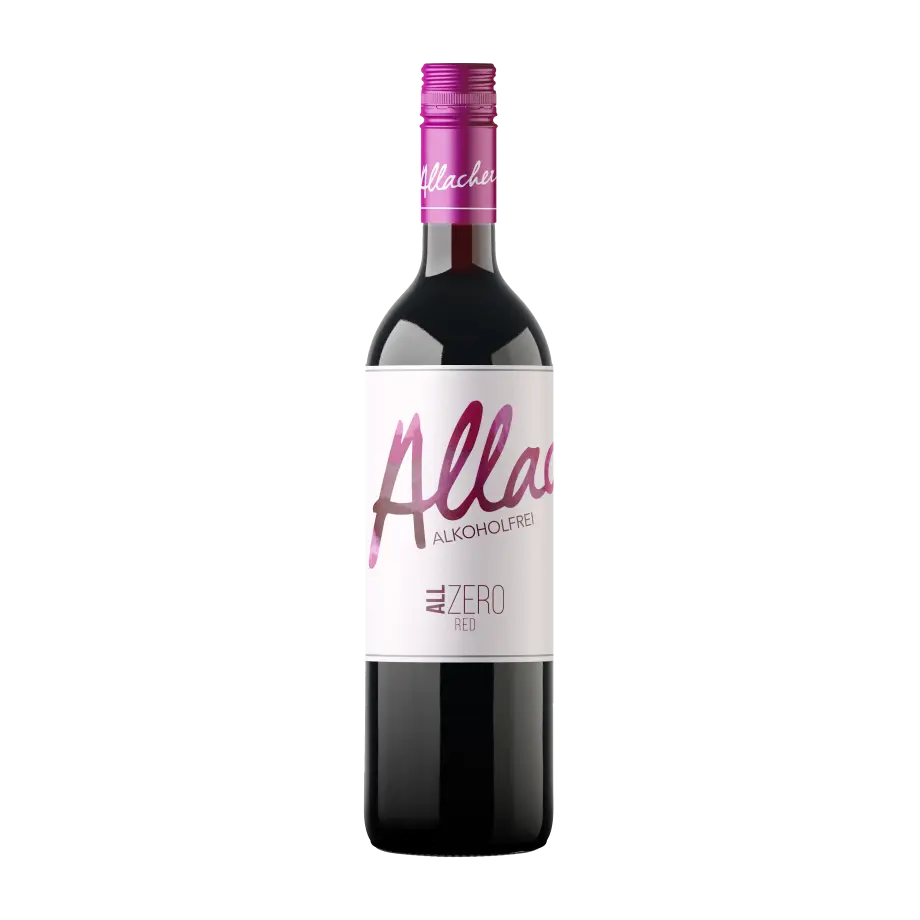 [ZW10608] Allacher ALL Zero RED 75cl 2024 entalkoholisierter Rotwein Burgenland