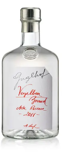 [ZW10615] Guglhof Vogelbeerbrand alte Reserve 35 cl